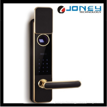 Electronic Fingerprint Biometric Door Lock with Touch Ten Digit Kepad Alarm Function